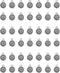 Ruwado 50 Pcs Round Flower Jewelry Making Kits Small 14.6 x 10.7 mm Metal Kits for DIY Crafting Project Necklace Bracelet Key Chain (Silver)...