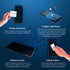 LIQUID GLASS Screen Protector for All Smartphones Tablets and Watches Scratch and Shatter Resistant Wipe On Nano Protection for Up To 4 Devices - ...