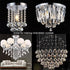 Fushing 100Pcs Stainless Split Rings, Crystal Chandeliers Connectors for Chandelier, Curtain,Suncatchers, Crystal Garland,Necklaces, Keys, Earring...
