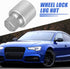 X AUTOHAUX S Type S Car Wheel Lock Lug Nut Anti Theft Lug Nut Screw Removal Socket Key Wheel Lock Key Replacement for Audi A4L A5 A6L Q2L Q3 Q5 Q7...