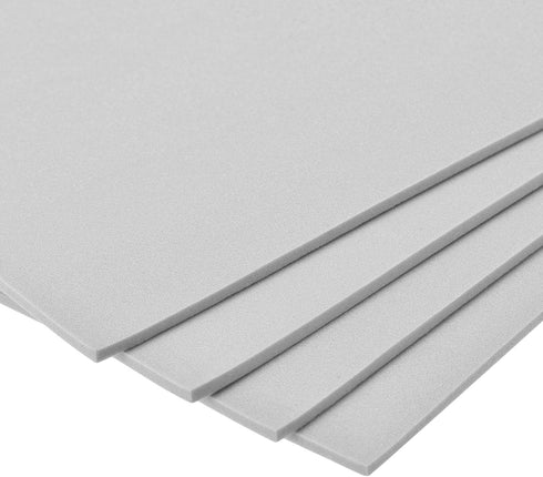 uxcell Grey EVA Foam Sheets 10 x 10 Inch 3mm Thickness for Crafts DIY Projects, 4 Pcs...