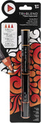 Spectrum Noir Blend Triblend Blendable Alcohol Marker 3 Colours in 1 Pen-Orange...