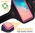 Armband for Samsung Galaxy S25+/S24+/S23+/S22+/S20+/S10+/S9+/S8+, Running Exercise Gym Bag with Key Holder and Card Slot (Pink)...