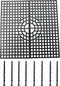 Square Plant Pot Grid Flower Pot Cover Baby Safety to Protect Children Pets Plant Black 7" x 7" Pack of 4...
