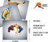 Summit Designs Wrestling Wall Art Set of 3 (8x10) Unframed Prints – Motivational Sports Decor for Boys’ Bedrooms, Game Rooms, and Home Gyms – Wres...