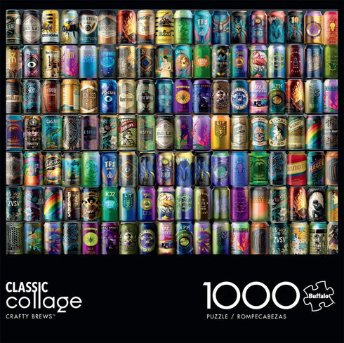 Buffalo Games - Bigelow Illustrations - Crafty Brews - 1000 Piece Jigsaw Puzzle for Adults Challenging Puzzle Perfect for Game Nights - Finished P...