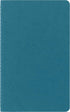 Moleskine Cahier Journal, Soft Cover, Large (5" x 8.25") Plain/Blank, Brisk Blue, 80 Pages (Set of 3)...