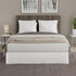 TODAY'S HOME Classic Tailored, Microfiber, 14" Drop Length Bed Skirt Dust Ruffle, King, White TOH25014WHIT04...