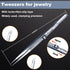 4 Claw Piercing Micro Grabber,Diamond Stone Tweezer Gem,Jewelry Tweezers Precision Tweezer | Stainles Steel Industrial tweezers for quality contro...