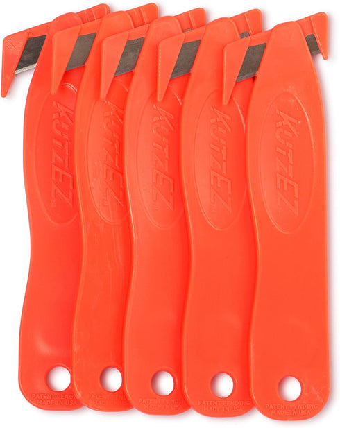 5 Pack Utility Knife (Red)...