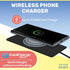 Ultra Slim Wireless Charging Pad for Phones by It’s Just Smart, Fast Charger for iPhone 15 14, Samsung S24 S23, Google Pixel 8 Pro, Android Phones...