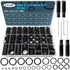 1200 Pcs 24 Size Universal Rubber O-Ring Assortment Kit with 4-Piece Precision Pick and Hook Set for Auto Vehicle Faucet Plumbing Pressure Washer ...