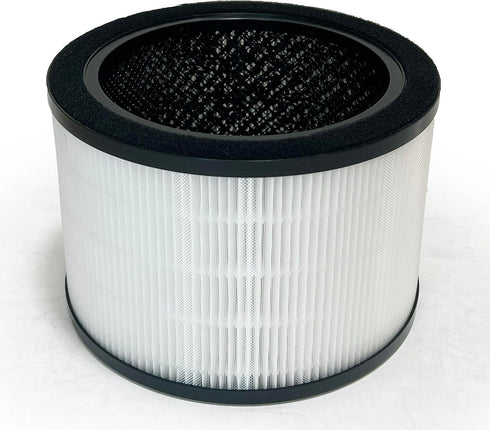 Nispira H7121101 3-In-1 True HEPA Filter Replacement Compatible with Govee Air Purifier H7121 | Removes Smoke, Chemical VOCs, Odor | 1 Pack...