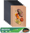 Grill Mats for Outdoor Grill Set of 7 Black+Copper Grilling Mats Non-Stick Heavy Duty Teflon Grill Sheets for Charcoal Grill Gas Electric Smokers ...