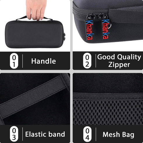 Khanka Hard Travel Case Replacement for Bose SoundLink Flex Bluetooth Portable Speaker (Black)...