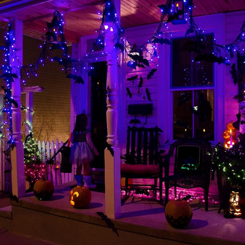 Dazzle Bright Fairy String Lights, 20 FT 60 LED Copper Wire Battery Operated Waterproof Lights, Halloween Decorations for Indoor Home Room Outdoor...