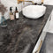 Black Marble Contact Paper Peel and Stick Countertops 15.7" x 78.7" Decorative Wallpaper Waterproof Marble Contact Paper for Countertops Removable...