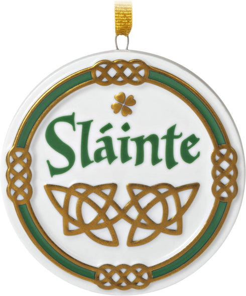 Hallmark Keepsake Christmas Ornament 2020, An Irish Toast Sláinte, Porcelain (1799QGO1991)...