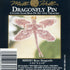 Rose Dragonfly Beaded Counted Cross Stitch Ornament Kit Mill Hill 2000 Spring Bouquet MHDF5...