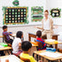 Tenare Calendar Bulletin Board Set, Calendar Seasons Weather Chart Bulletin Board and Classroom Display with Stickers for School Classroom Bedroom...