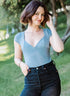 McCall's Misses' Knit Faux Corset Bodysuit and Top Sewing Pattern Kit by Brandi Joan, Design Code M8407, Sizes 8-10-12-14-16...