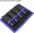 DSLR Camera Battery Holder/Pouch/Case/Bag (4 Pocket) for AA Battery, LP-E6 LP-E8 LP-E10 LP-E12 Battery, EN-EL14 EN-EL15 Battery, NP-FW50 NP-F550 N...