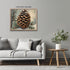 Posterizer 1 pcs-pinecones in snowey winter nature 5-Holiday Poster Collection-Landscape & Nature Art-Living Room Bedroom Decor- unframed wall art...
