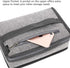 FlowFly Small Insulated Lunch box Portable Soft Bag Mini Cooler Thermal Meal Tote Kit with Handle for Work & School, Heather Grey...