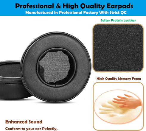 Professional Headset Earpads Replacement Headphone Ear Pads Compatible with HP OMEN 800 OMEN800 Headphones...