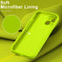 DEENAKIN Designed for iPhone 15 Case with Screen Protector - Enhanced Camera Protection - Smooth Baby Skin-Like Feel Silicone Cover - Slim Fit Pro...