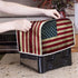 Mumeson American Flag Print Toaster Cover 4 Slice Toaster Bread Maker Dustproof Covers Stain Resistant Toaster Covers Bakeware Protection Decor Bl...