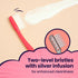 SANGSI Embossed Bristle Toothbrush, Soft Toothbrushes for Adults - Sensitive Teeth and Gums Care - Perfect Travel Essentials – Bubble Bubble Roman...