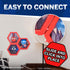WOW! PODS 4D Marvel Black Panther Toy, Unique Connectable & Collectable Toy Figure, Wall/Shelf Display, Easter Basket Stuffers, Toy Figures, Black...