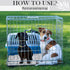 Dog Crate Pan Cover Dog Bed Cover Washable Dog Crate Liner for Pets Dog Crate Tray, Pan Cover Only, Fit for (36 x 24 Inch)...
