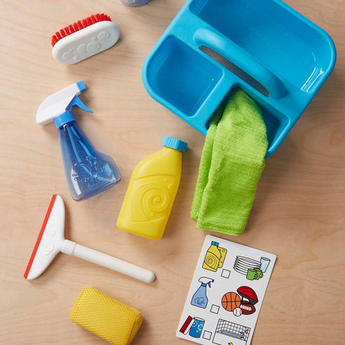 Melissa & Doug Spray, Squirt & Squeegee Play Set - Pretend Play Cleaning Set...