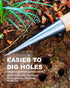 Dibber Garden Tool Seed Planter Tool T-Handle for Making Holes Planting Small Seedling Modules and Bulbs Sowing Bigger Seeds Smaller Bulb Transpla...