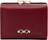 Wallet for Women Cute Wallet Card Holder for Girls Small Trifold RFID Blocking Wallet Zipper Leather Short Purse (Red)...