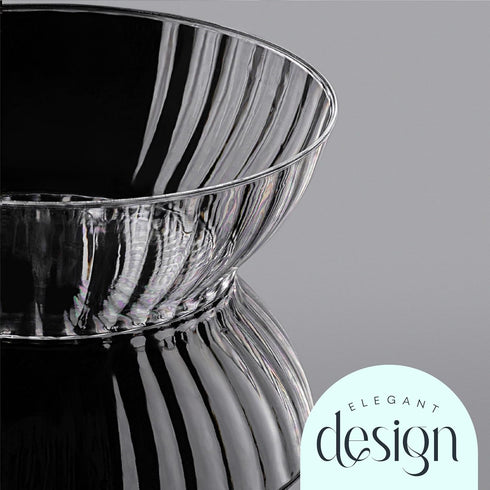 PLASTICPRO 50 Pack Small Plastic Bowls Crystal Like 6 oz Bowls Elegant Clear Plastic Bowls for Party and Occasions...