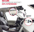 Macally Windshield Phone Mount for Car Magnetic - Suction Cup Window Mount Phone Holder with 8" Long Gooseneck Arm & Super Strong Magnet Mount for...