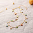 Fettero Cute Choker Necklace for Women Colorful Daisy Flower Choker Cute Chain Choker Necklace Delicate Fashion Gold Dainty Simple Necklace for Wo...