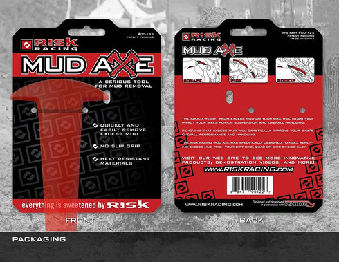 Risk Racing Mud Axe 00-122, Red...