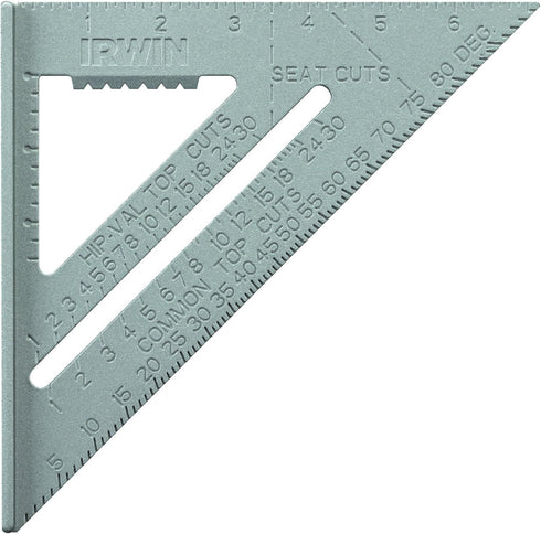 IRWIN Tools Rafter Square, Aluminum, 7-Inch (1794464)...