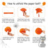 62PCS Halloween Party Decorations Set - Hallowmas Photo Booth Props Banner Balloons Pom Poms Hanging Swirls Spider Pumpkin Ornaments Supplies...
