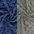 BlueSnail Ultra Soft Minky Dot Changing Pad Cover 2 Pack (Gray+Navy, 2 Pack)...