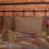 VHC Brands Rustic Bedding Ridge Cotton Patchwork Plaid Standard Pillow Case Set of 2, Cedar Green…...