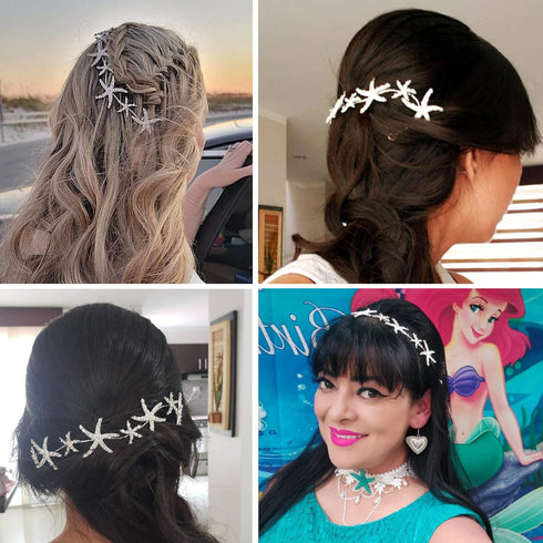 Bienvenu Women's Girl's Hair Head Band Starfish Headwear Hair Beach Wedding...