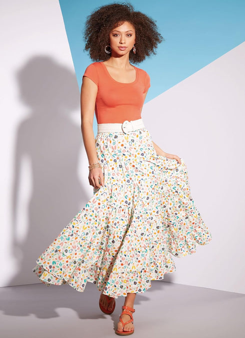 McCall's Misses' Skirts Sewing Pattern Kit, Design Code M8326, Sizes LRG-XLG-XXL...