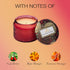 Voluspa Goji Tarocco Orange, Petite Candle Jar, 3.2 oz, 25 Hour Burn Time, Coconut Wax for Clean Burning, Handcrafted in the USA...