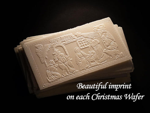 Set of 20 Polish Christmas Wafers Oplatki (12 Large & 8 Small)...