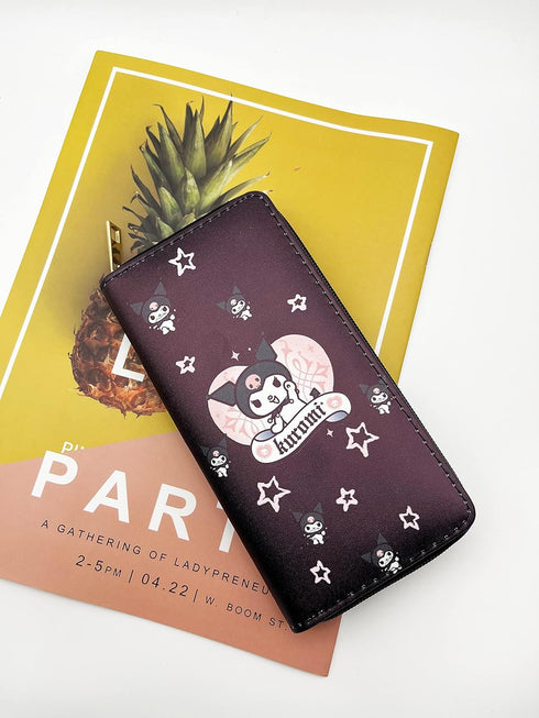 Kawaii Kumi Pu Wallet Purse Bag Accessories Money Holder Money Purse Credit Card Holder Pouch with Zipper for Girls Woman...